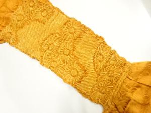 正絹　絞り　帯揚げ